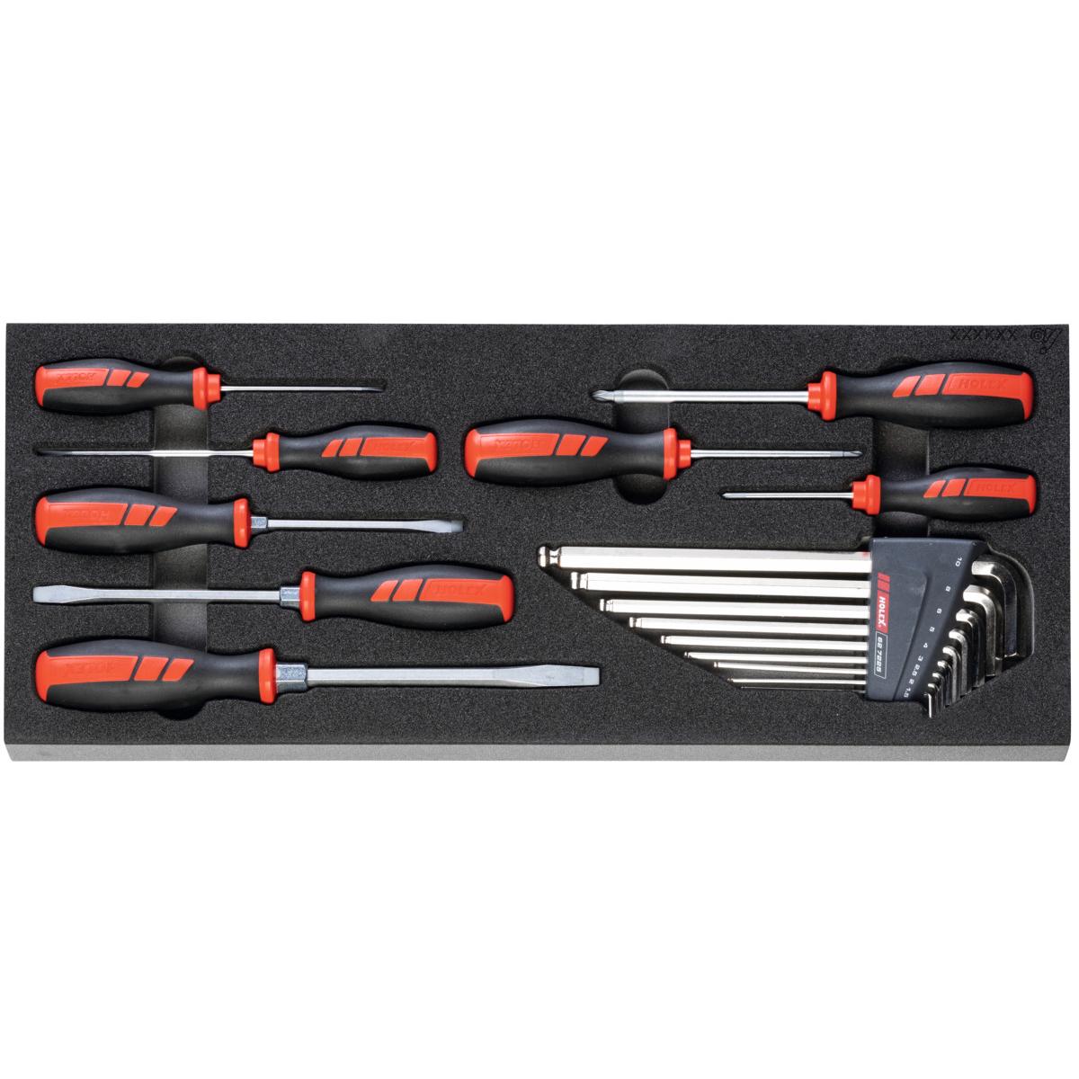 BỘ TUA VÍT VÀ LỤC GIÁC 17 CHI TIẾT HOLEX 952919 17 BỘ TUA VÍT VÀ LỤC GIÁC 17 CHI TIẾT HOLEX 952919 17